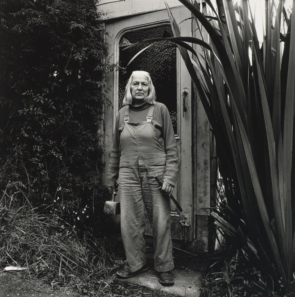 Alison Duff, Auckland, 1987. From the series: Artists' portraits.