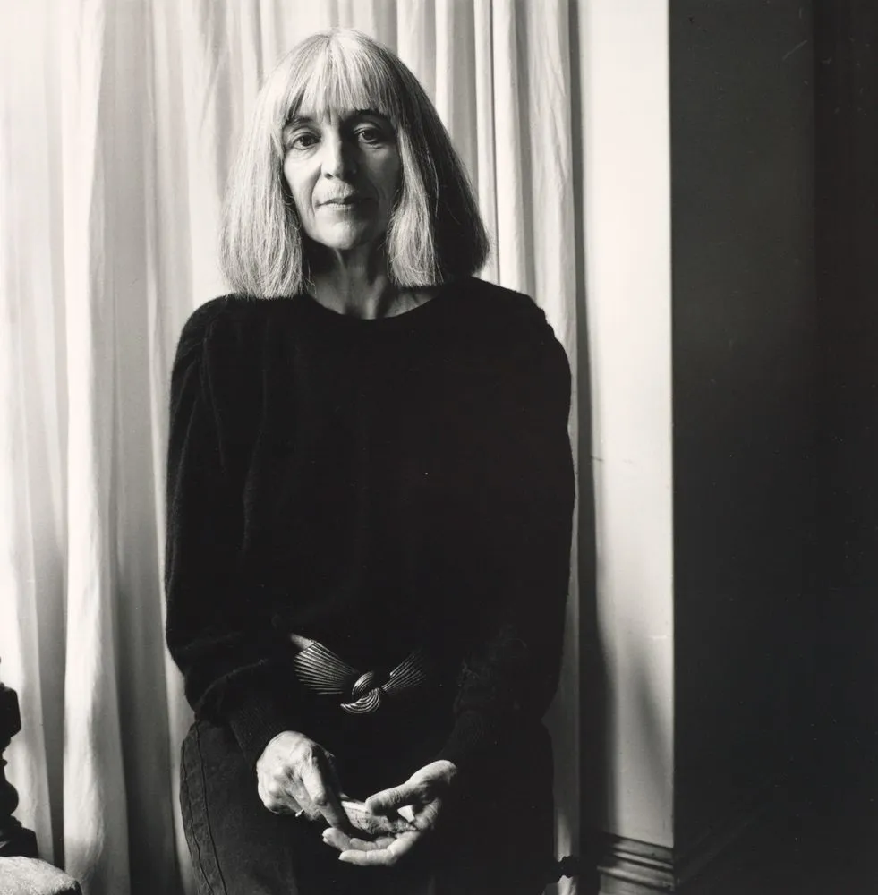 Vivian Lynn, Wellington, 1987. From the series: Artists' portraits.