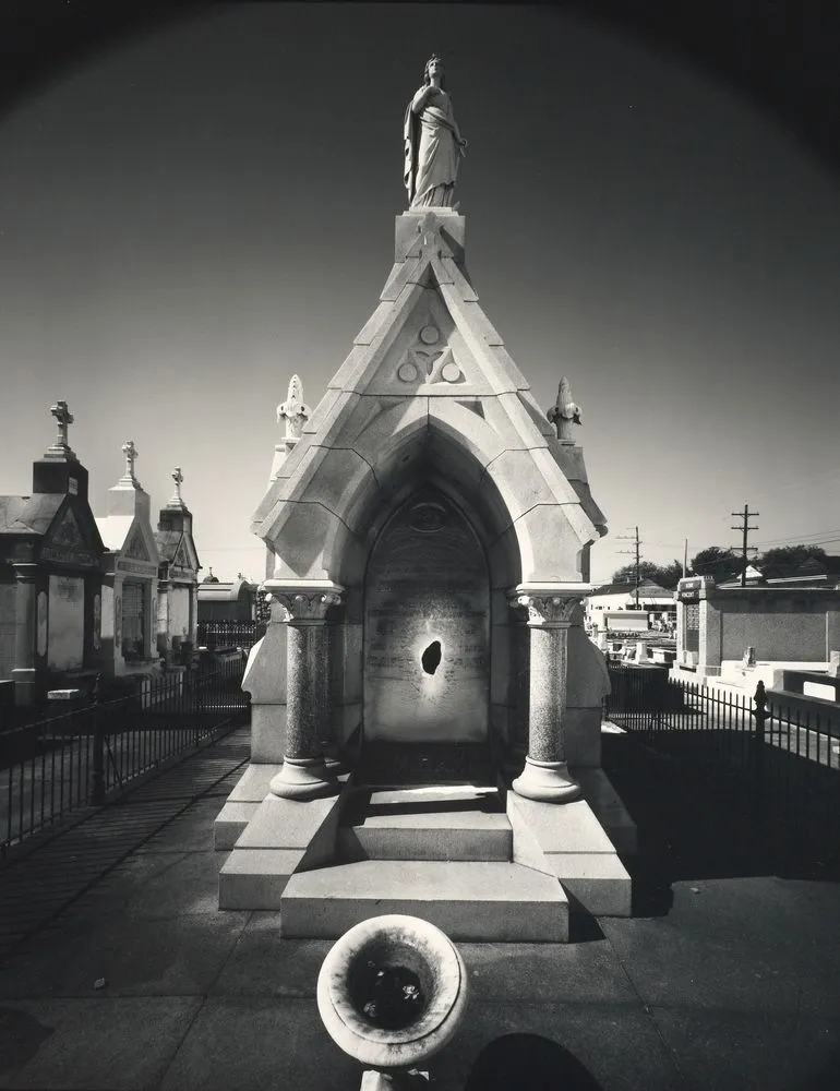 Tomb: Lafayette #2 Cemetery, New Orleans, Louisiana, 5 October 1988. From the series: Southern death suite: sweet sad song
