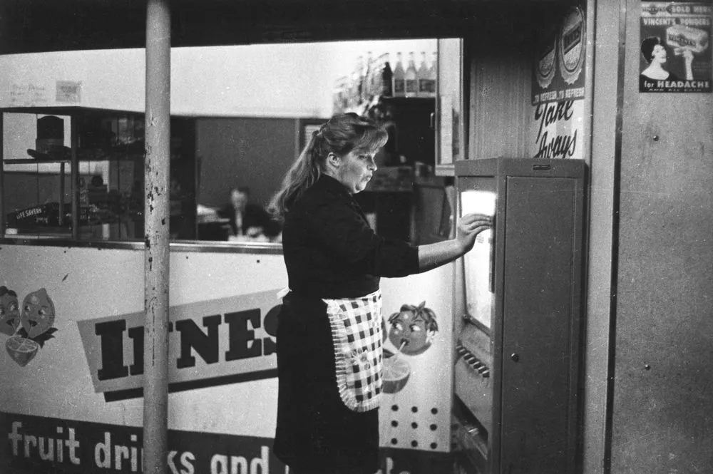 Milkbar, Greys Avenue, Auckland, 1963