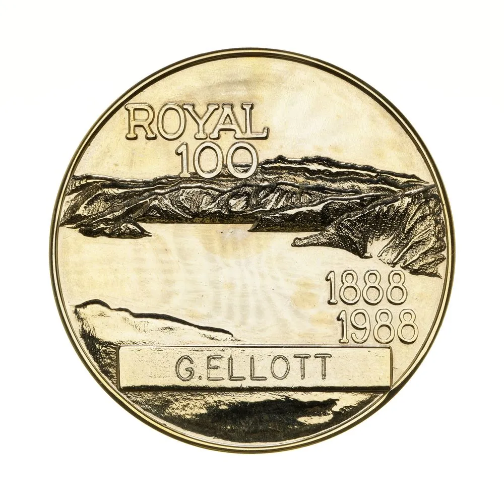 Royal 100 National Philatelic Exhibition large gold medal