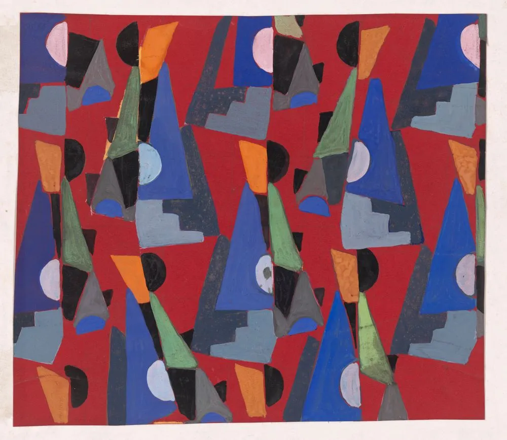 Untitled (Textile design no VIII)