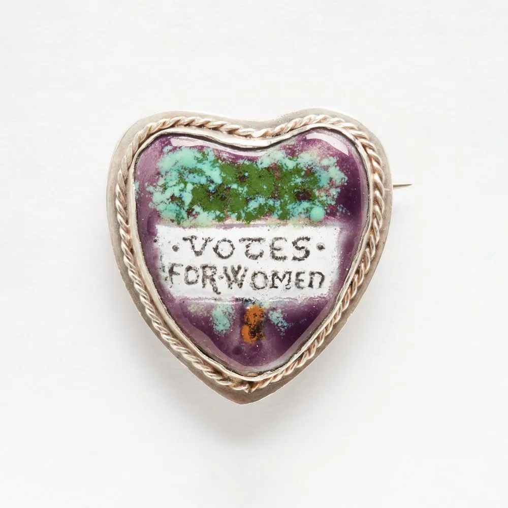 Votes for Women brooch