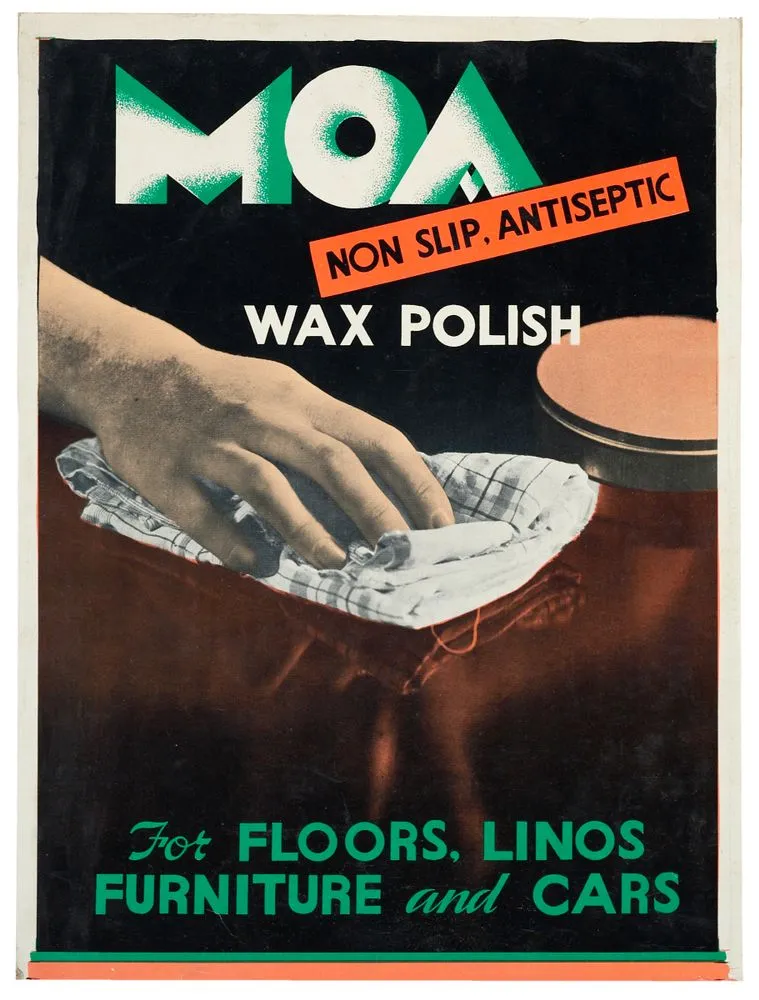 Advertisement for Moa polish