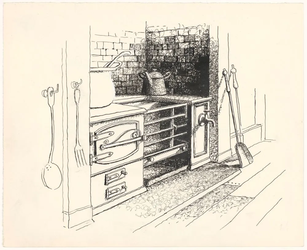 chapter five: iron range with water heater, late 18th century