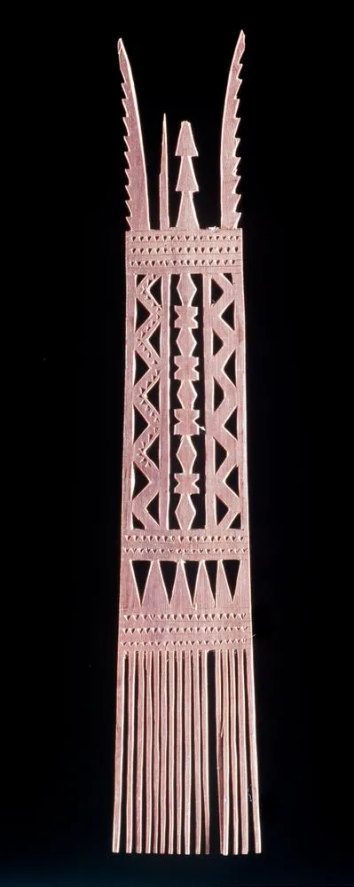 Selu la'au (wooden comb)