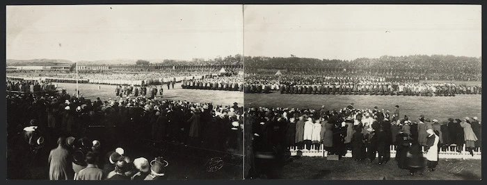 Children's reception, Dunedin, during the visit of The Prince of Wales - Photographs taken by Guy