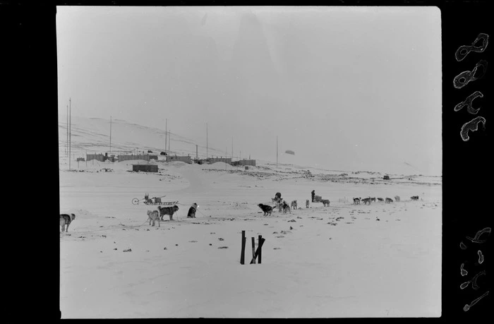 Scott Base, McMurdo Sound, Antarctica