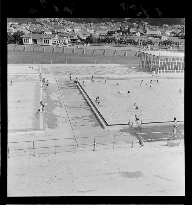 Olympic swimming pool at Naenae, Lower Hutt