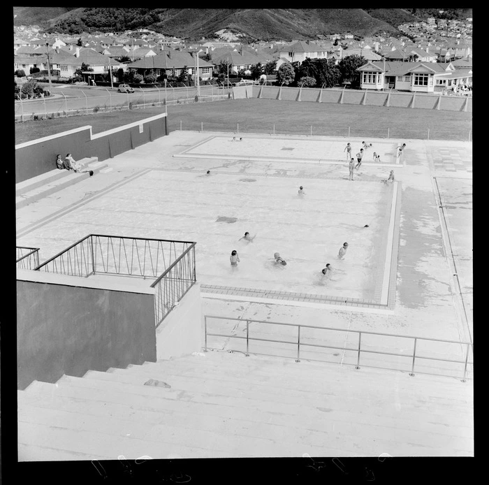 Olympic swimming pool at Naenae, Lower Hutt