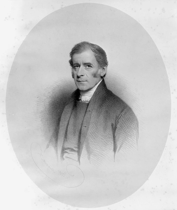 Baugniet, Charles, 1814-1886 :[Rev. William Williams] / Baugniet [del. et lith.] 1852. London, M & N Hanhart Impt, [1852?]