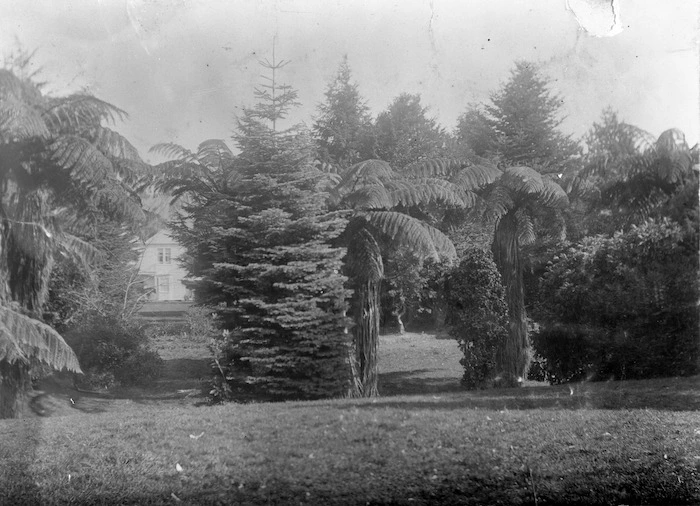 House and garden of Thomas Mason, Taita, Lower Hutt