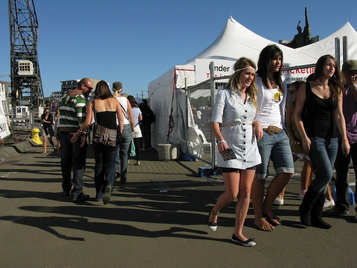Photographs of 2009 Homegrown Music Festival, Wellington