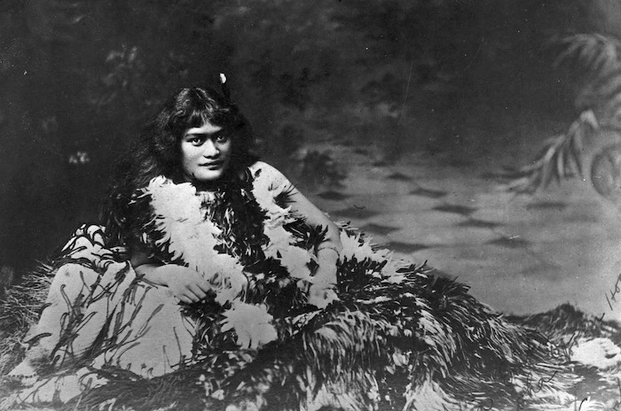 Princess Te Kirihaehae Te Puea Herangi as a girl