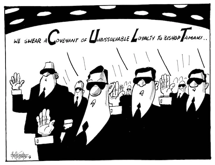 "We swear a Covenant of Undissolvable Loyalty to Bishop Tamaki..." 30 October 2009