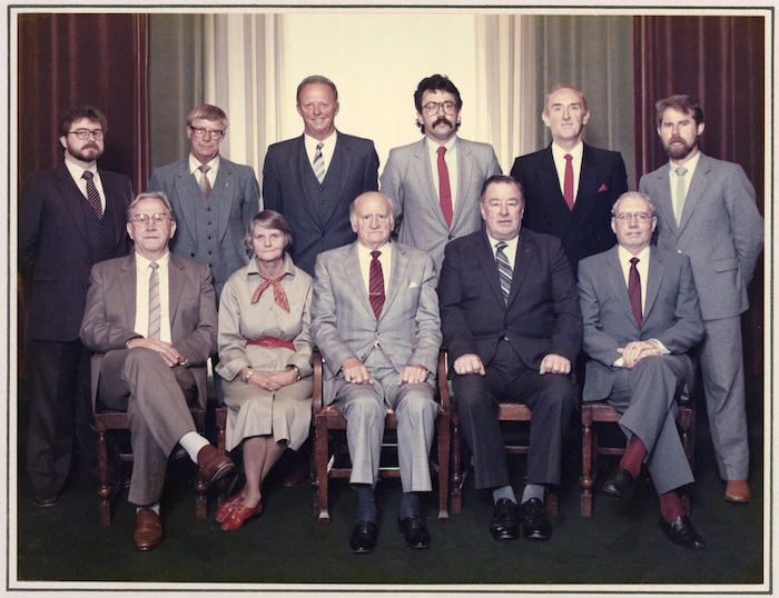 New Zealand Federation of Labour National Executive - Photograph taken by Jauncey Studios