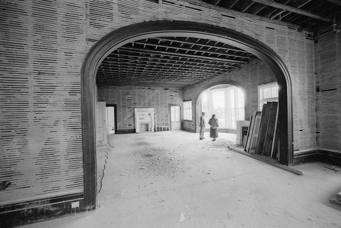 Restoration of Premier House, Thorndon, Wellington - Photograph taken by Phil Reid