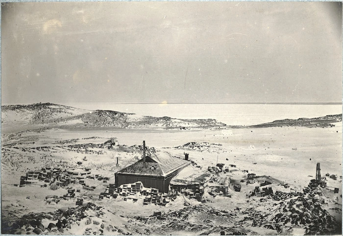 Shackleton's hut at Cape Royds, Ross Island, Antarctica