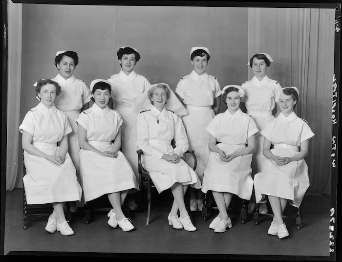 Nurses, Wellington Hospital, state