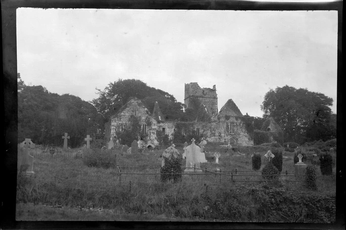 Ruins of Muckross Abbey, Killarney National Park, County Kerry, Ireland