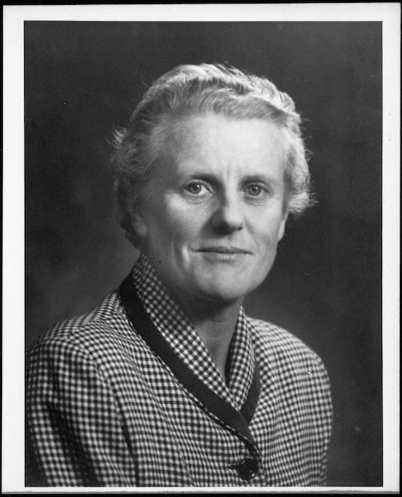 Wood, Gilbert Antony, 1936- :Photograph of Joan Myrtle Wood, 1909-1990