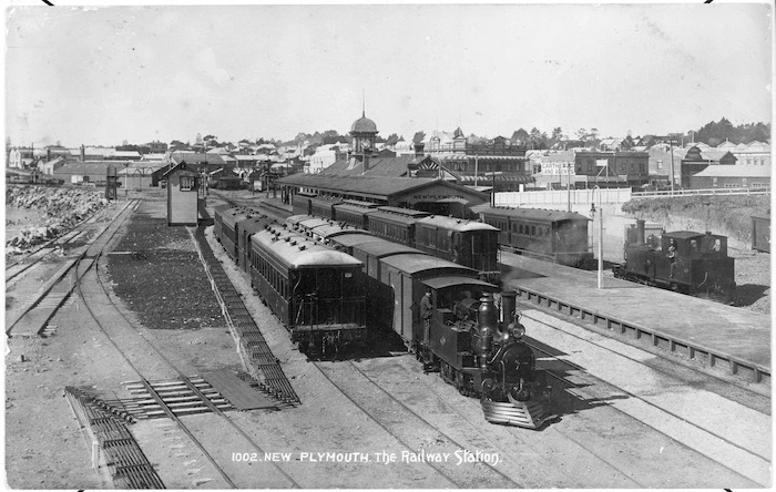 Trains, New Plymouth railway station