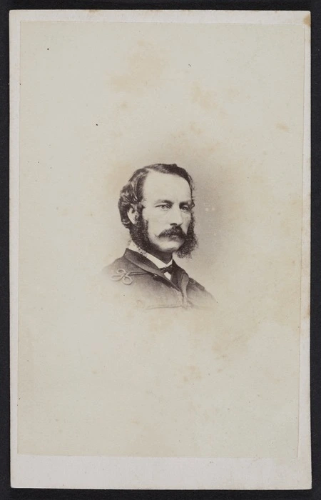 Webster, Hartley (Auckland) fl 1852-1900 :Portrait of Dean Pitt
