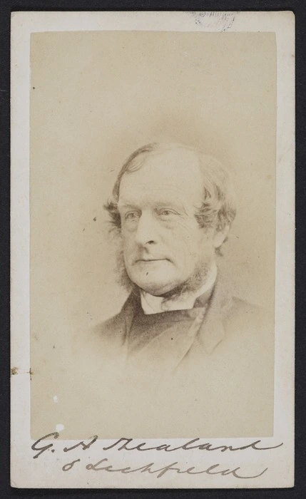 Whitlock, Fred (Birmingham, England) fl 1850s :Portrait of Bishop Selwyn 1809-1878
