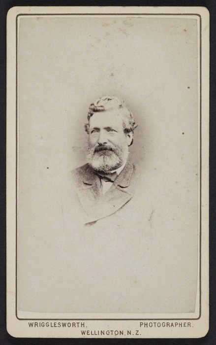 Wrigglesworth, J D (Wellington) fl 1863-1900 :Portrait of John Rogan 1823-1899