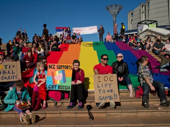International Day of Solidarity for Global Queer Equality, Wellington, September 2013