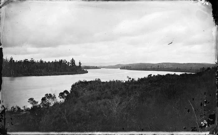 Waikato River from Meremere