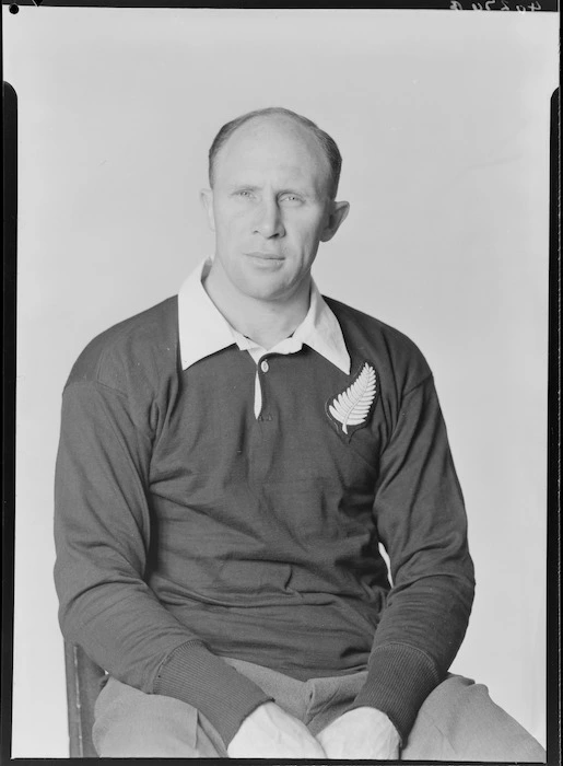 Robert 'Bob' Wiliam Henry Scott, member of the All Blacks, New Zealand representative rugby union team