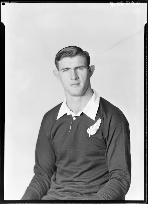 Peter Frederick Hilton Jones, member of the All Blacks, New Zealand representative rugby union team