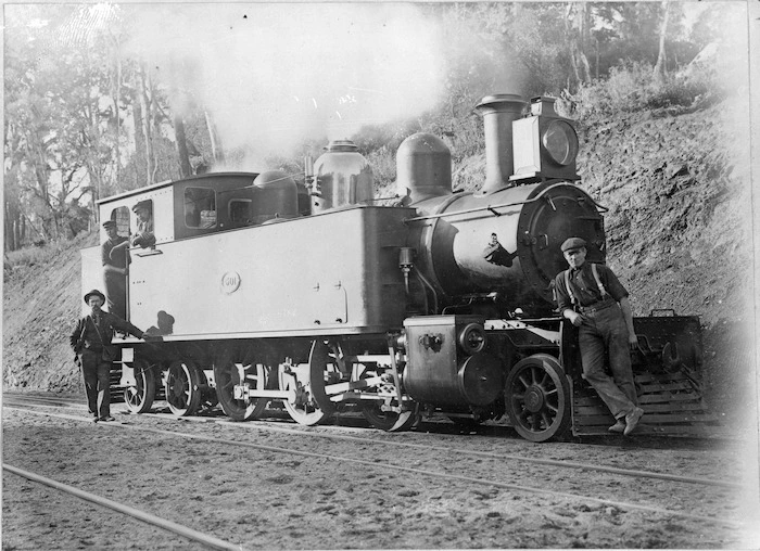 Steam locomotive 501, "Wf" class