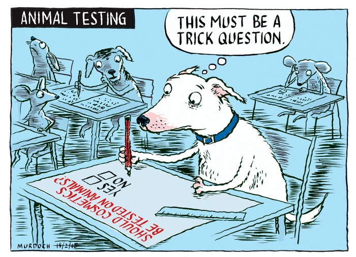 Murdoch, Sharon Gay, 1960- :Animal testing. 18 February 2015