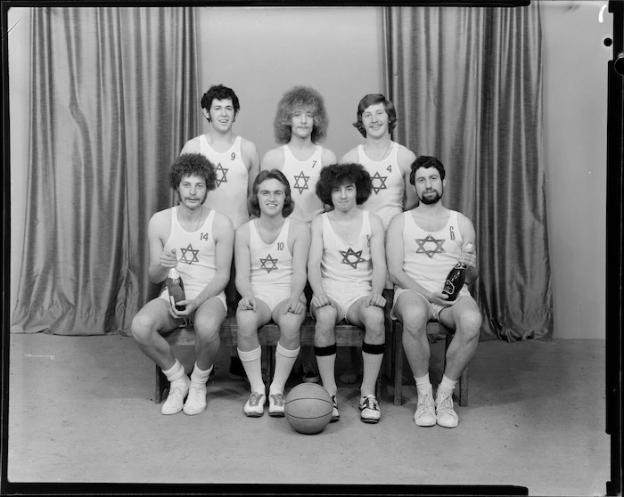 Wellington Jewish Social Club representative basketball team