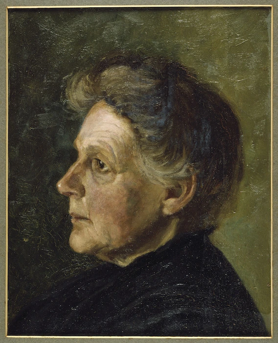 Portrait of Elizabeth Parsons painted by J H W Parsons
