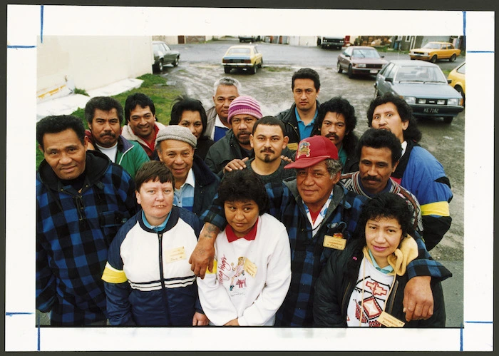 Townwatch group, Porirua East - Photograph taken by Mark Coote