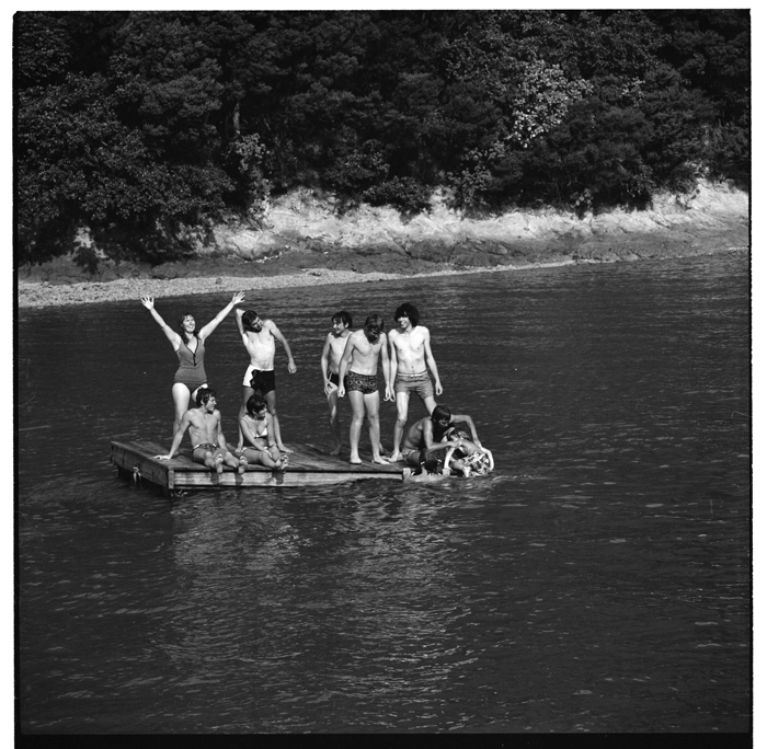 Summer university congress at Curious Cove, Marlborough Sounds, 1971