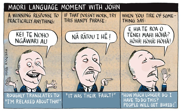 Maori Language Moment with John