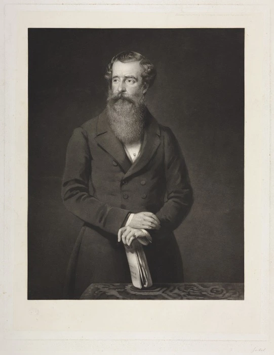 Gordon, John Watson (Sir), 1788-1864 :[Henry Pelham, 5th Duke of Newcastle. Engraved by Colnaghi, Scott and Co. from the painting by Sir J Watson Gordon. ca 1850]