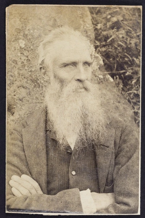 Martin, Josiah, 1843-1916 :Photograph of Charles Albert Haszard