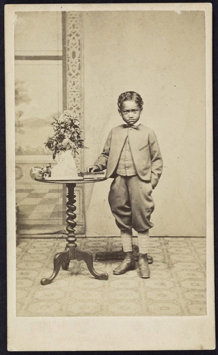 Portrait of Ngatau Omahuru also known as William Fox