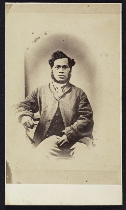 Photographer unknown :Portrait of Reverend Rota Waitoa