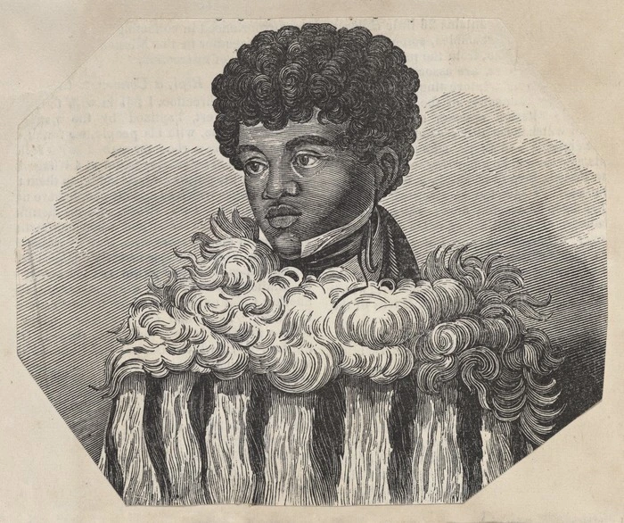 Artist unknown :[Portrait of Edward Parry, a baptized New Zealand youth. Church missionary quarterly papers no LXXIII, Lady-Day, 1834].