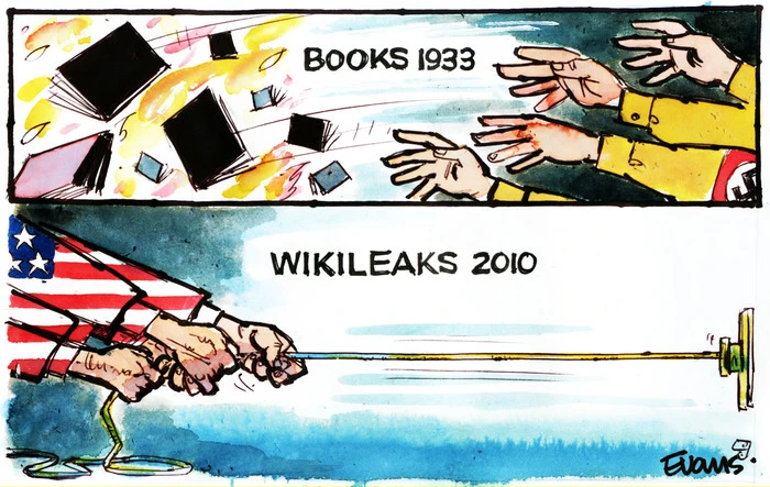 Books 1933. Wikileaks 2010. 11 December 2010