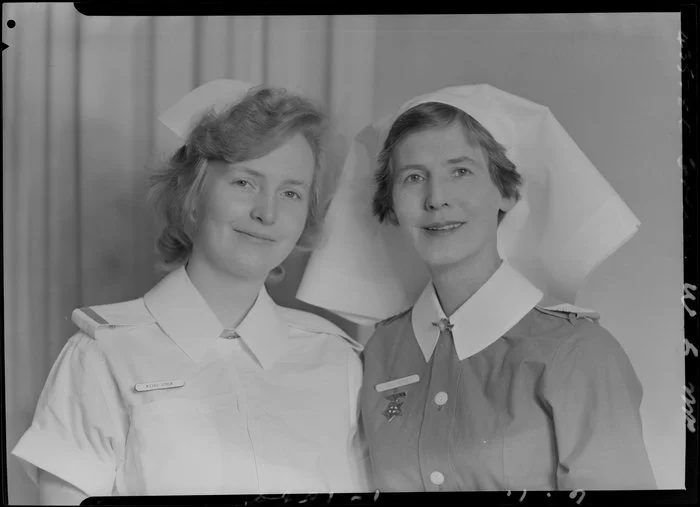 Two unidentified nurses