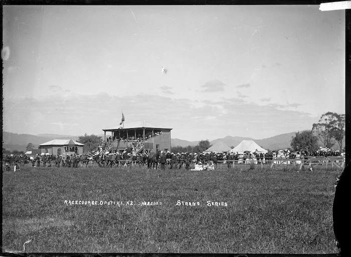 Grandstand and racecourse, Opotiki