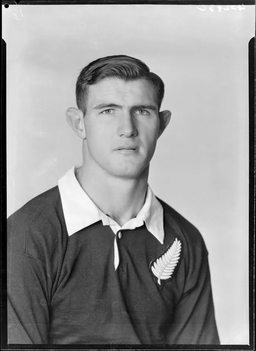 Peter Jones, member of 1953-1954 All Black touring team