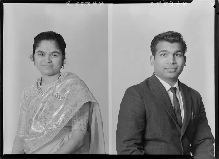 Mr & Mrs Chhima [two images]
